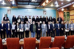 آیین تجلیل از خبرنگاران و اصحاب رسانه در سازمان ثبت اسناد و املاک کشور
