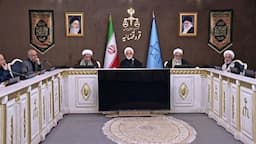 نشست رئیس دستگاه قضا با مسئولان و کارکنان مرکز حفاظت و اطلاعات قوه قضاییه در سراسر کشور