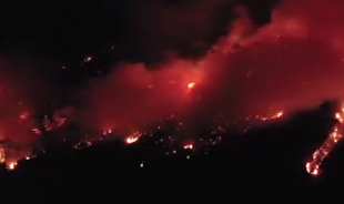 بسته‌شدن تنگه داردانل با آتش‌سوزی جنگلی ترکیه