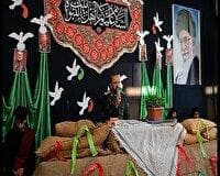 برپایی یادواره شهدای بخش بیارجمند