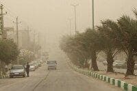 هشدار نارنجی وقوع گرد و خاک در جنوب غرب خوزستان