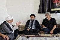 بازدید رئیس کمیسیون عمران و حمل‌ونقل شورای شهر از موکب حضرت علی‌بن موسی‌الرضا (ع)