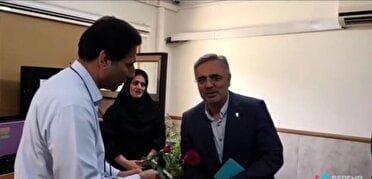 دیدار رئیس دانشگاه پیام‌نور کشور با خبرنگاران صدا وسیمای ایلام