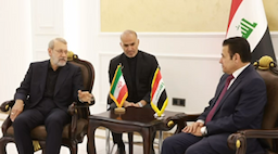 دیدار لاریجانی با قاسم الاعرجی