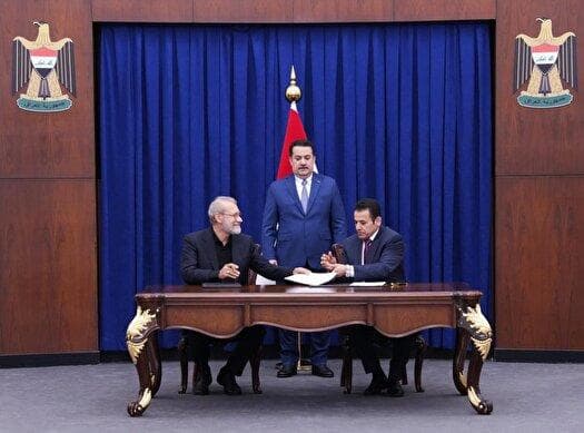 امضای توافق امنیتی و طرح اتصال ریلی بغداد و تهران