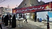 کمک ۳۰۰ میلیون تومانی مردم بردسکن به موکب سیدالشهدا در کربلا 