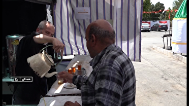 فعالیت ۱۹۰ موکب همدان در مسیر زائران کربلا