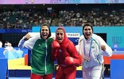 یاسمن باقرزاده سومین طلایی کاروان وفاق