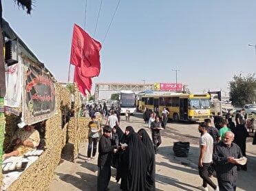 تردد بیش از یک میلیون و هفتصد هزار زائر از مرز‌های شلمچه و چذابه