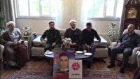 دیدار مسئول دفتر نمایندگی ولی فقیه در سپاه عاشورا با خانواده شهید راد مهر 