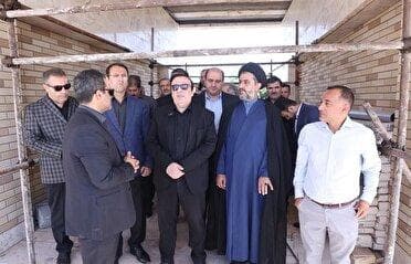 بازدید استاندار از مجتمع خدمات رفاهی در حال ساخت در آزادراه قزوین- رشت