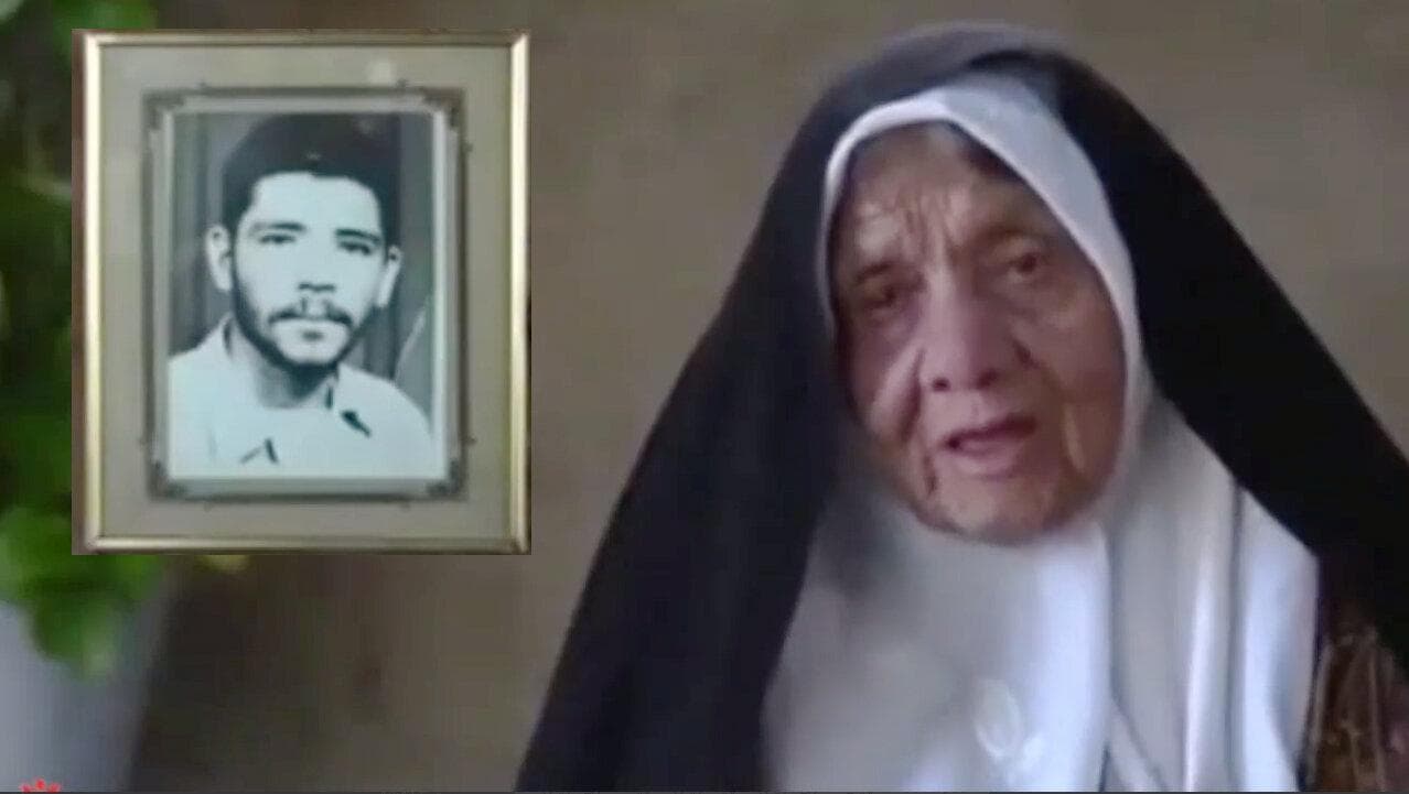 دلتنگی مادر شهید جاویدی برای فرزند شهیدش