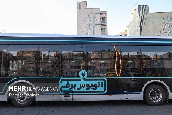 فعالیت آزمایشی اتوبوس برقی در خطوط اتوبوسرانی تبریز