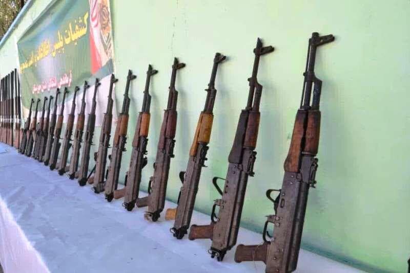 مهمات کشف شده از عملیات های ضدتروریستی امروز نیروهای امنیتی در نیمروز