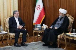 دیدار و گفتگوی دبیرکل مجمع جهانی تقریب مذاهب اسلامی با عراقچی