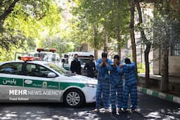 سارقان زورگیر موتورسوار در چنگ قانون