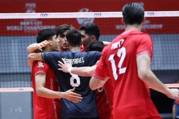 پیروزی مقتدرانه تیم والیبال جوانان مقابل پورتوریکو در قهرمانی جهان