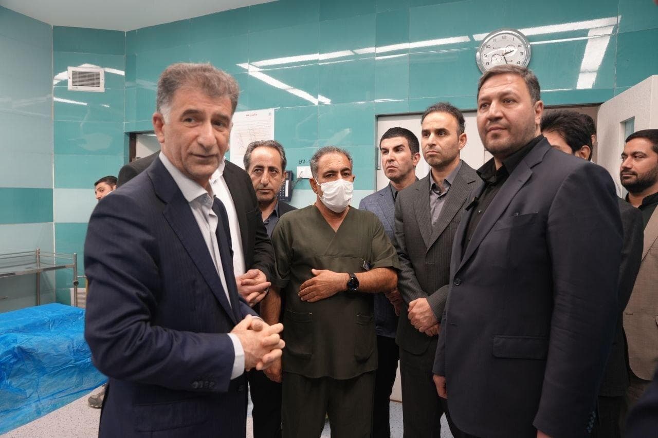 تاکید بر ضرورت تجهیز بیمارستان‌های امام علی(ع) و طالقانی کرمانشاه