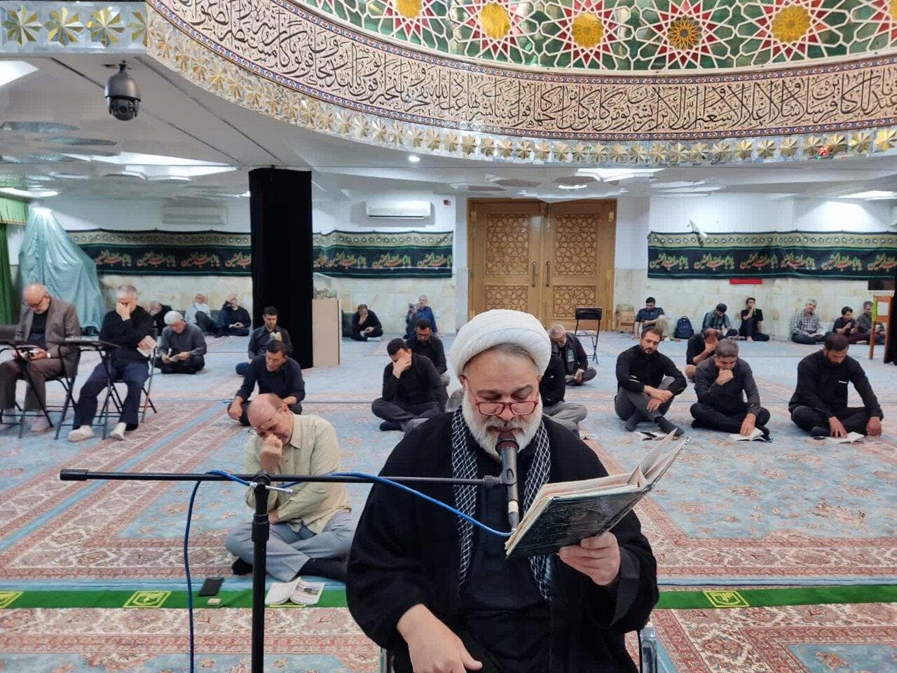 برگزاری مراسم قرائت دعای ندبه در مسجد مهدیه سنندج