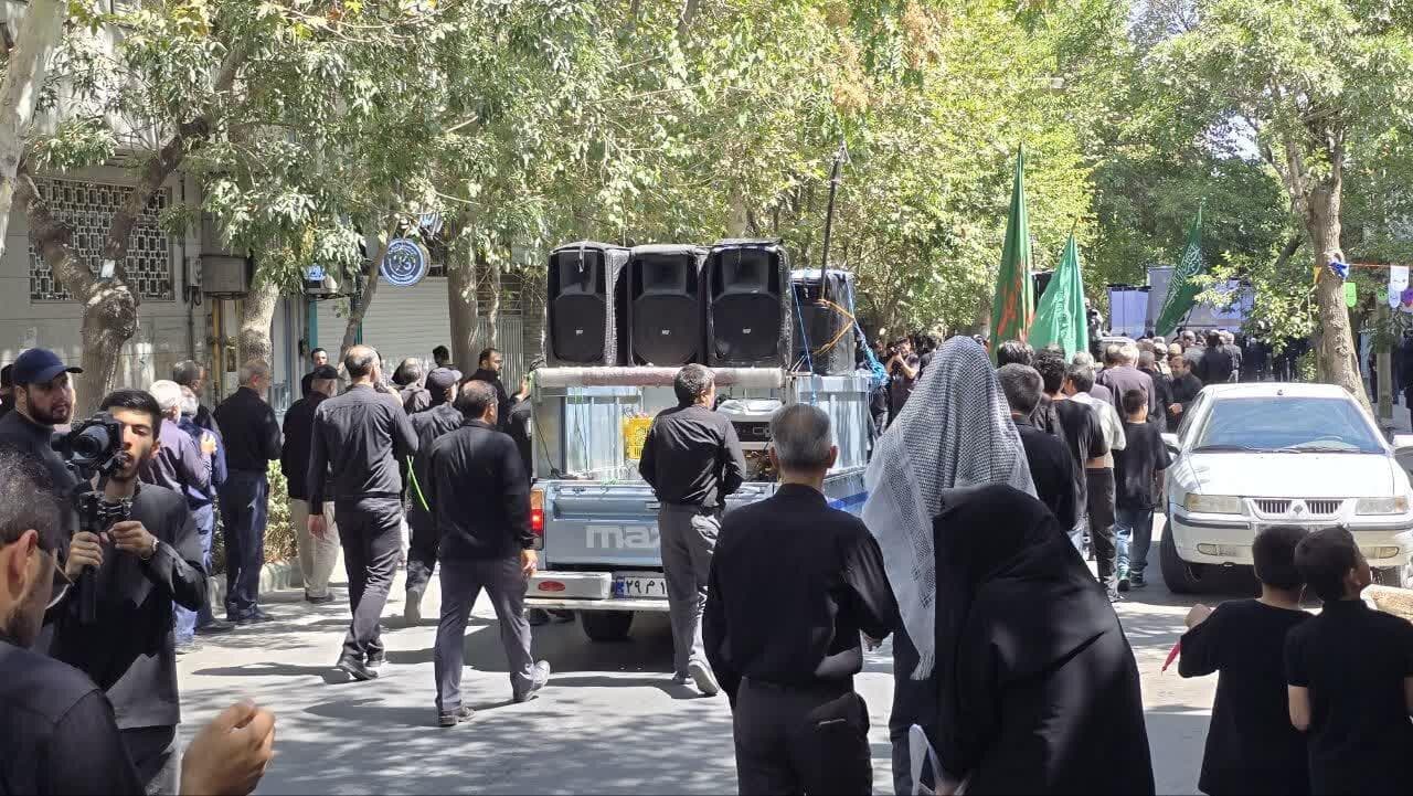 عزاداری مردم روستای سمقاور کمیجان در ۲۸ صفر