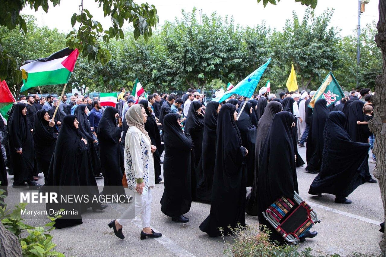 راهپیمایی جمعه‌های خشم و نصر در بجنورد