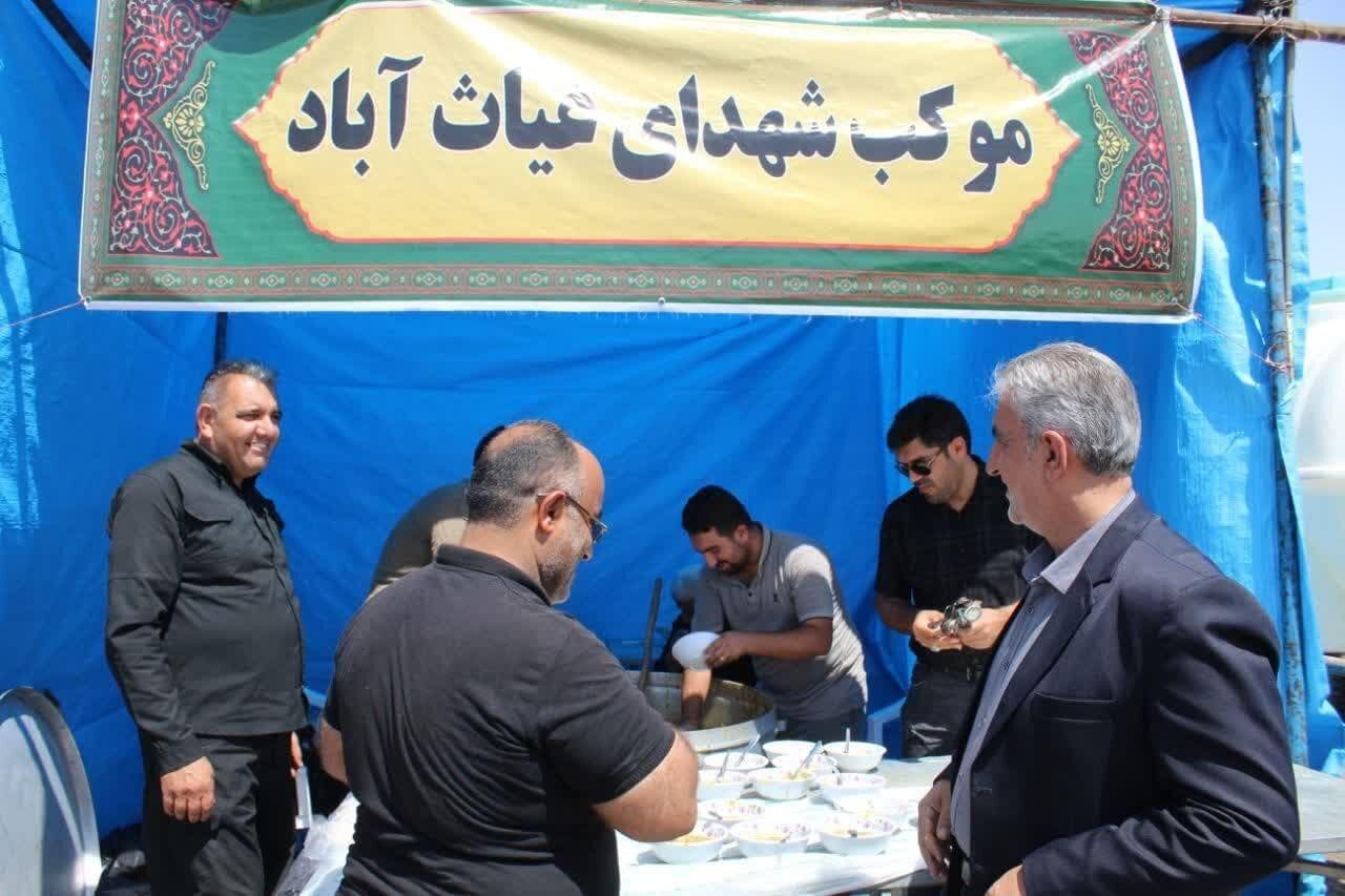 گرمسار میزبان دلدادگان امام رضا(ع) با خدمات‌رسانی بی‌وقفه در موکب‌ها