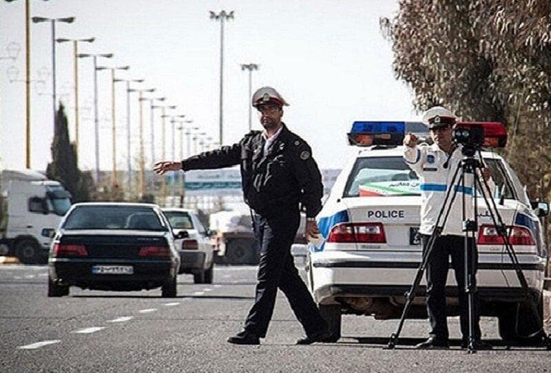 توقیف پژو ۲۰۷ با ۱۲۰ میلیون خلافی در غرب تهران