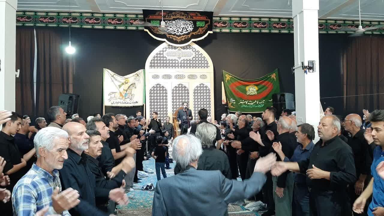عزاداری هیئت های مذهبی کاشمر در سالروز شهادت امام رضا(ع)