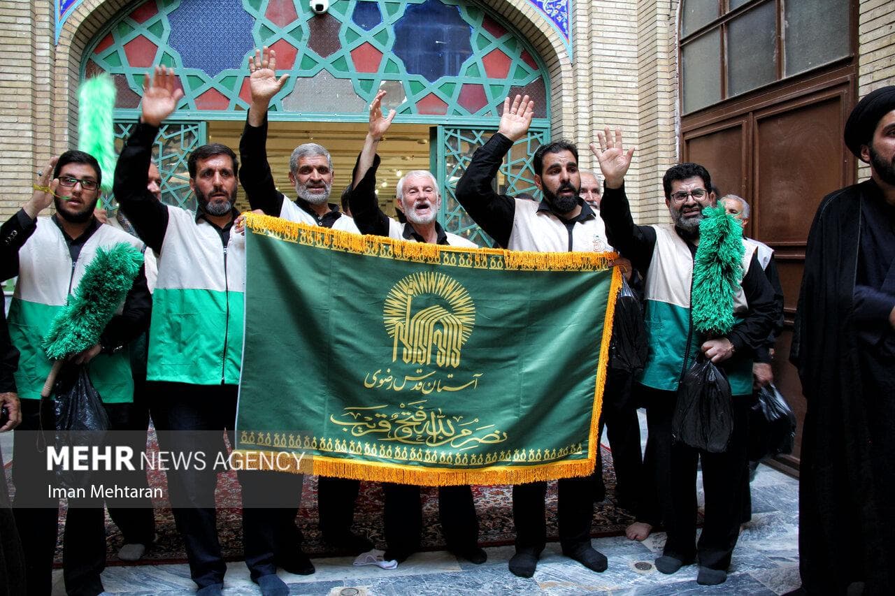 اجتماع بزرگ عزاداران رضوی در گلپایگان