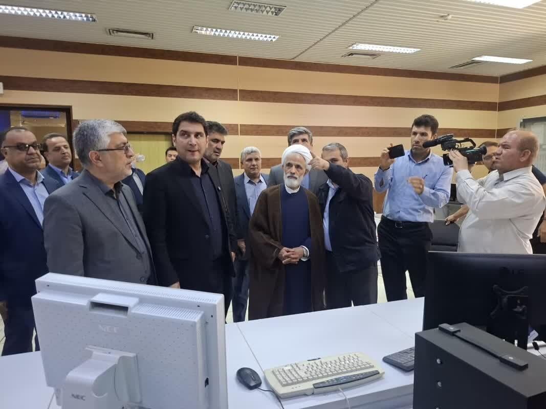 بازدید معاون حقوقی رئیس‌جمهور از نیروگاه سیکل ترکیبی سنندج