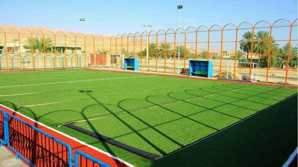 زمین چمن مصنوعی پردیسان قم افتتاح شد