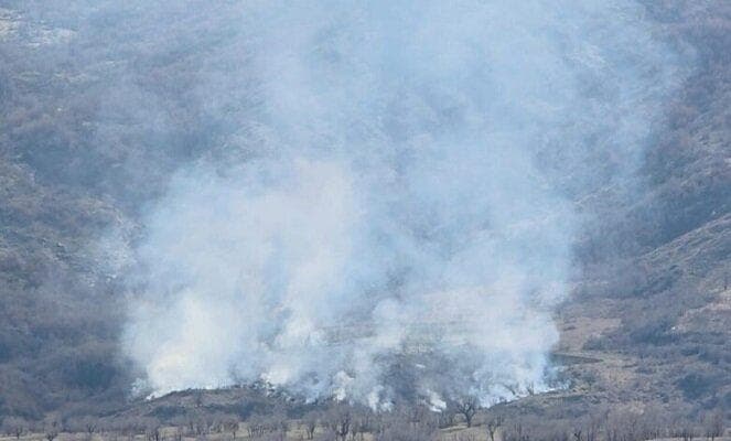  آتش سوزی ۲ هکتار از جنگل‌های کشل ورزل لاکان رشت مهار شد