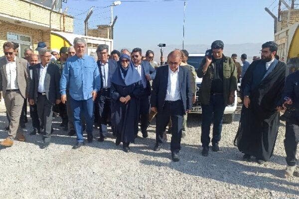 افتتاح پست ۱۳۲ کیلو وات باشت با حضور معاون رئیس جمهور