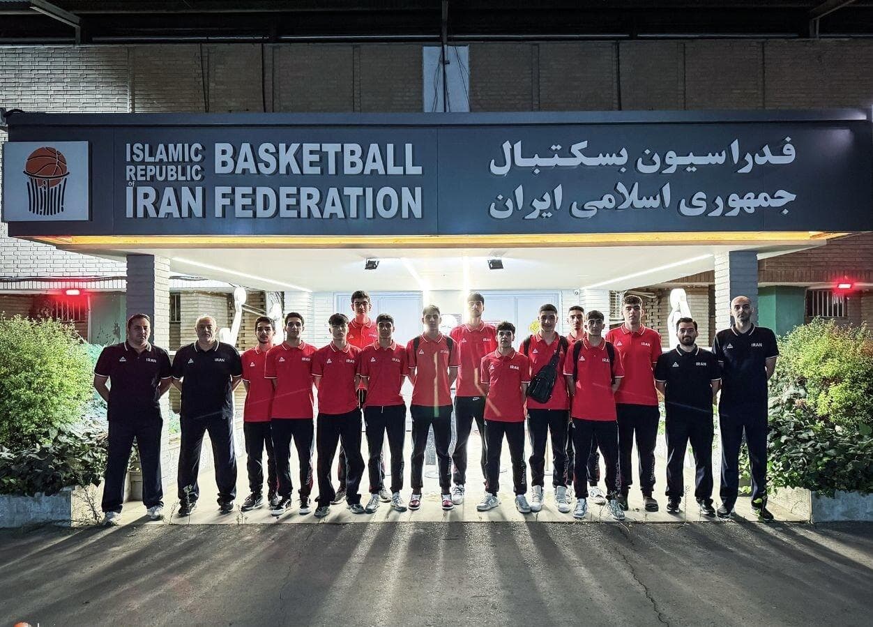 اعزام بسکتبالیست های زیر ١٦ سال به کاپ آسیا