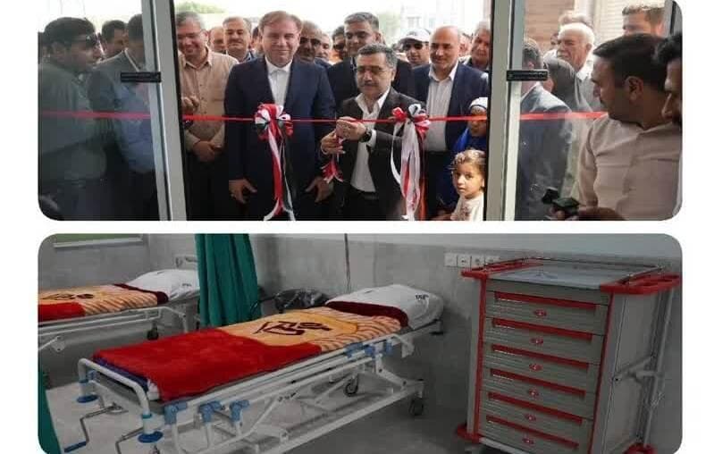 مرکز جامع سلامت آبپخش به بهره‌برداری رسید