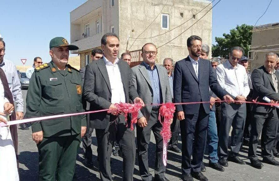 افتتاح طرح هادی روستای خورخوره بیجار همزمان با هفته دولت