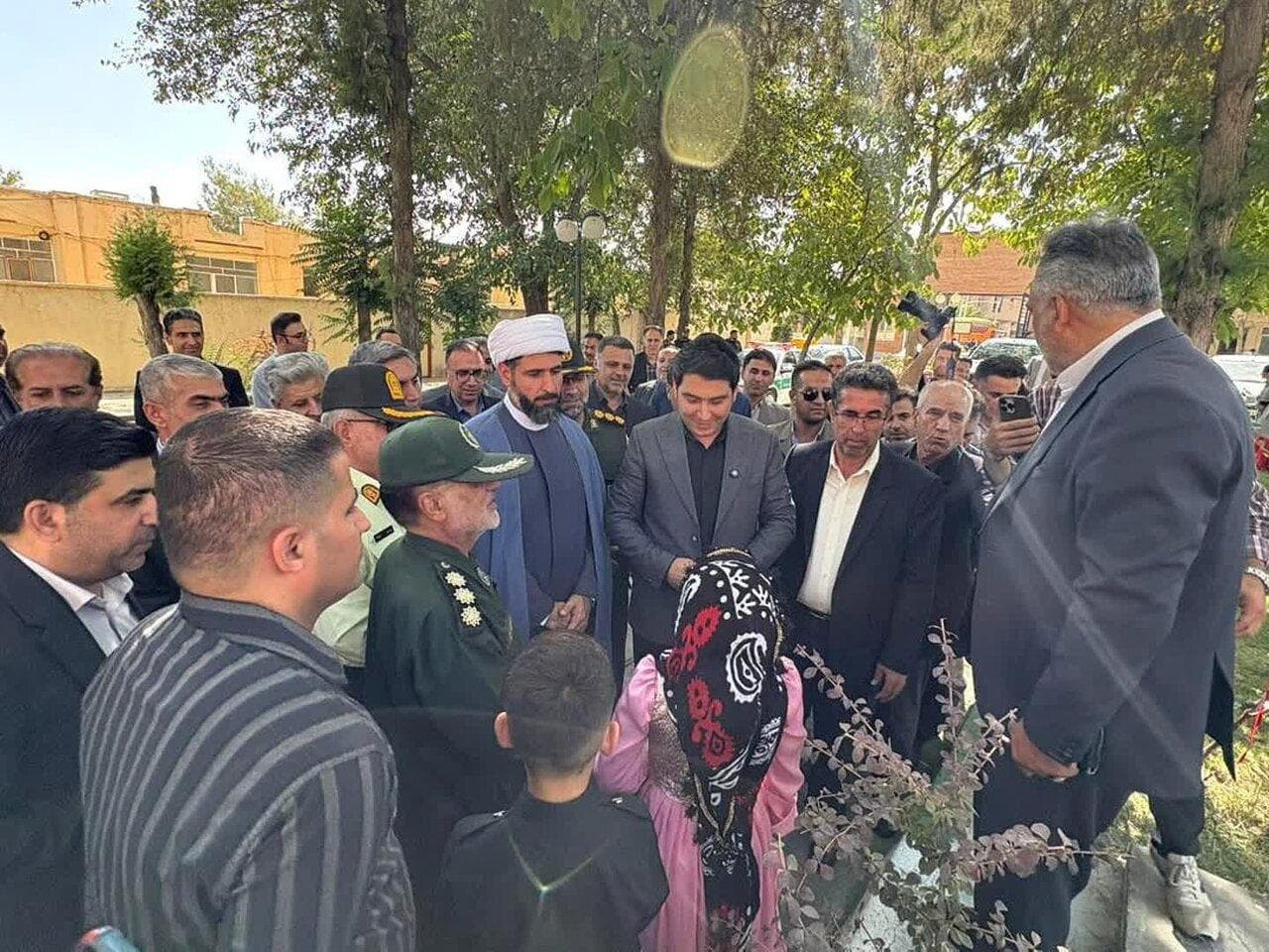 افتتاح چند طرح و پروژه عمرانی در کامیاران