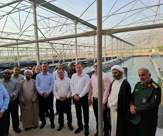 مجتمع تولید جلبک اسپیرولینا در تنگستان افتتاح شد