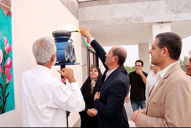طرح توسعه گازرسانی در دشتی افتتاح شد
