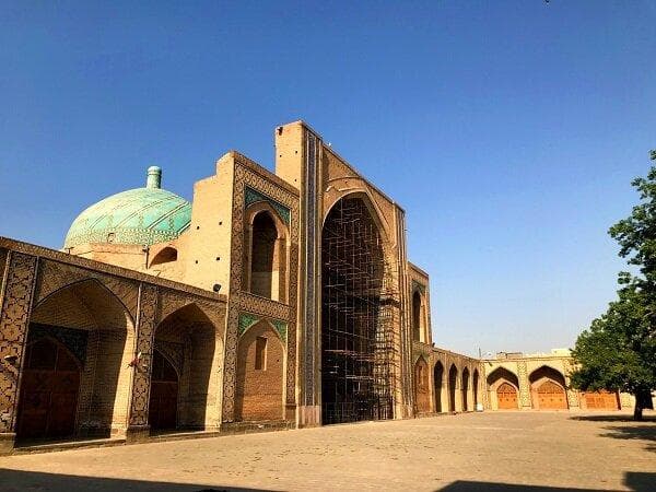 جمع‌آوری داربست‌های مسجد جامع عتیق پس از ۱۵ سال