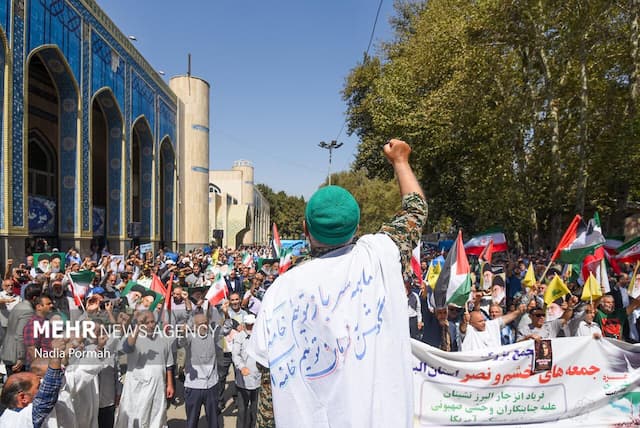 راهپیمایی جمعه خشم و نصر در کرج