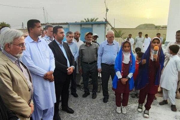 افتتاح مدرسه ۶ کلاسه «فاطر» در بخش ساربوک قصرقند