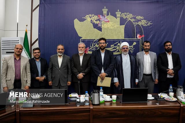 مراسم معارفه مدیر دفتر خبرگزاری مهر در استان فارس