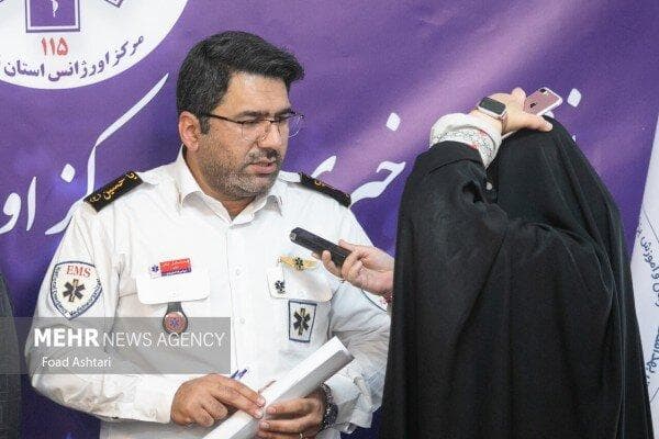 ثبت 23 هزار و 695 ماموریت اورژانس تهران طی یک هفته