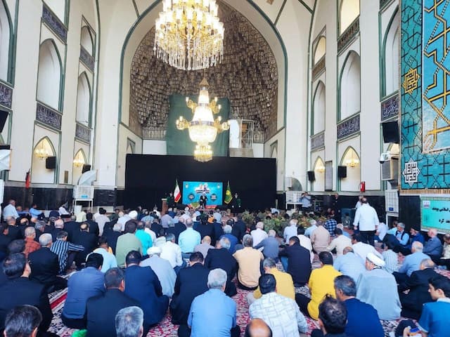 بزرگداشت شهیدان رجایی و باهنر در حرم امام رضا(ع)