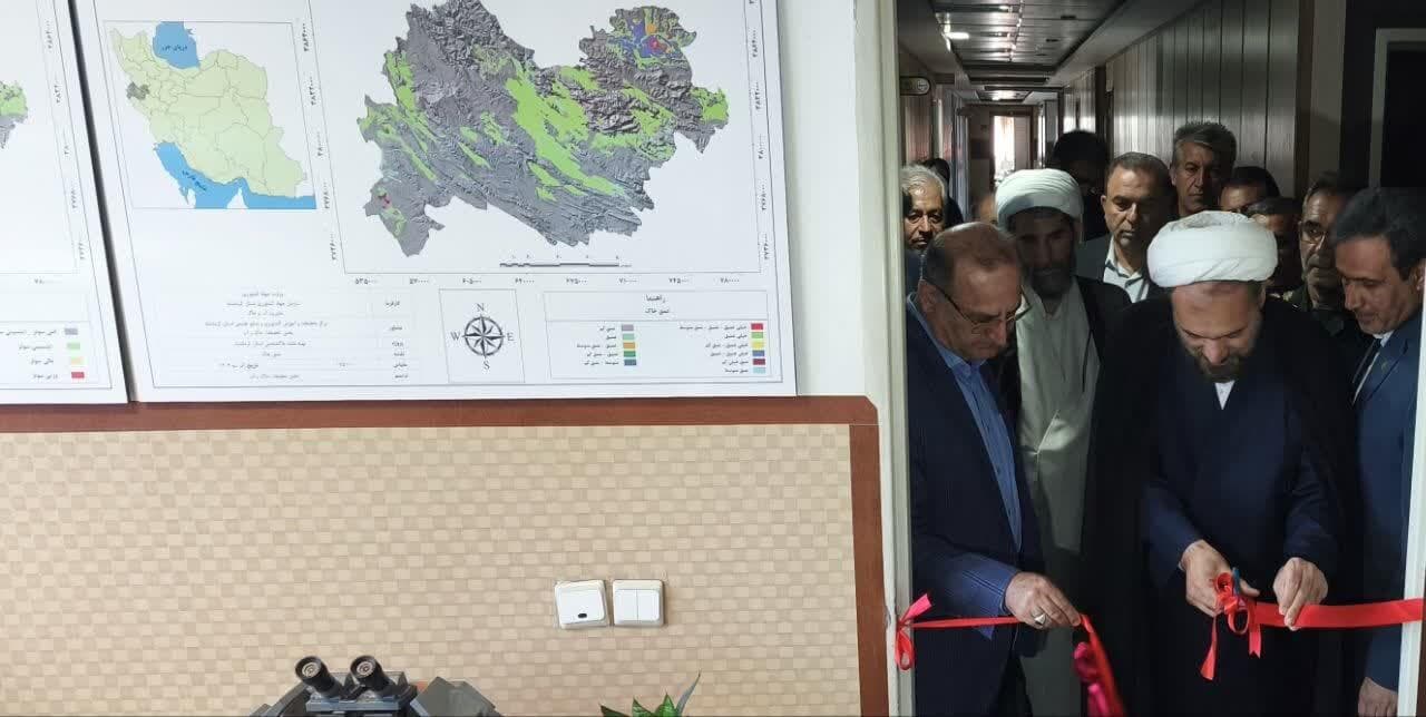 دفتر امور خاک سازمان جهاد کشاورزی کرمانشاه افتتاح شد