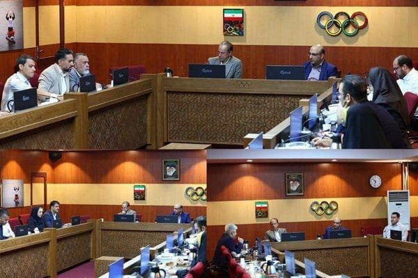 نشست تخصصی کمیته ملی المپیک برای بازی های آسیایی با ۳ فدراسیون