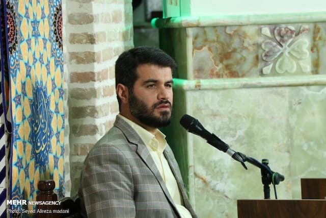 مولودی‌خوانی میثم مطیعی برای شیعیان در ایتالیا