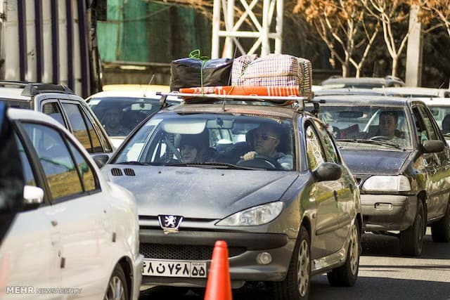 ترافیک سنگین در محورهای شمالی و آزادراه‌های استان البرز