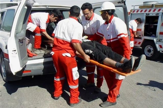 حادثه واژگونی خودروی دنا در محور بجنورد به شیروان ۵ مصدوم برجای گذاشت